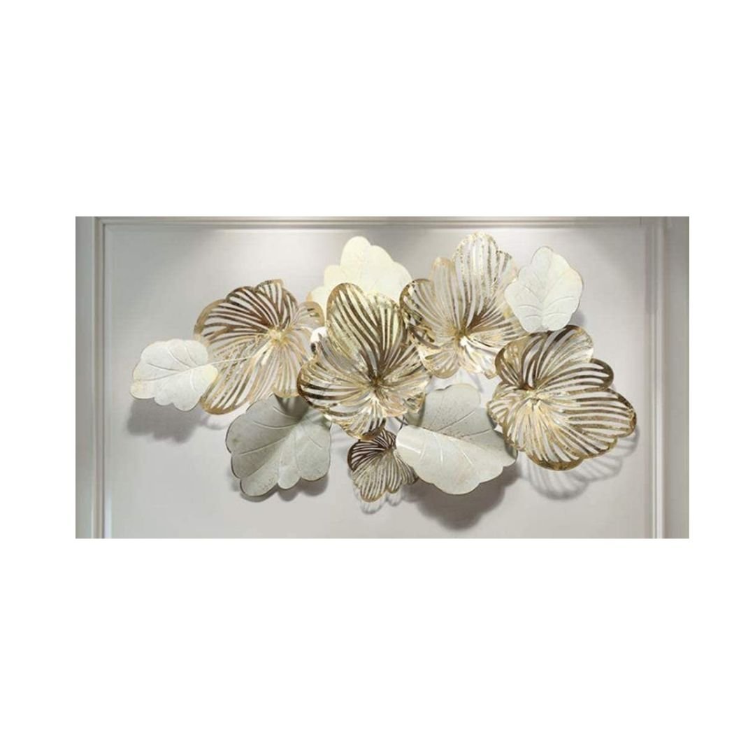Metalkart Special Exotic Leaves Wall Accent (48 x 24 Inches)
