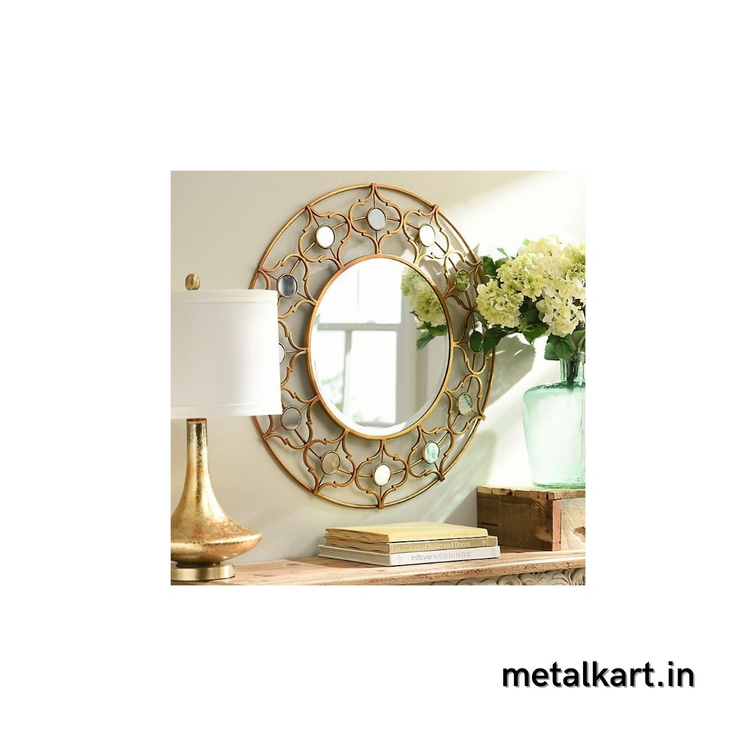 Metalkart special exquisite design mirror (30 Inches)