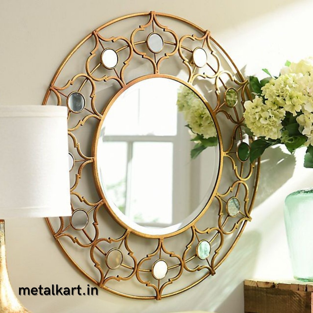 Metalkart special exquisite design mirror (30 Inches)