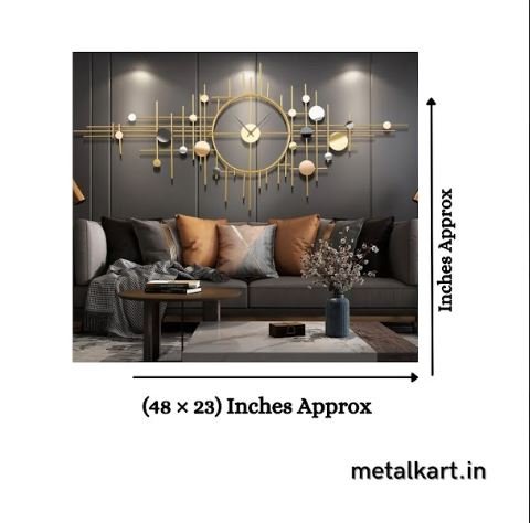 Metalkart Special Galactic Timepiece (48 x 23 Inches)