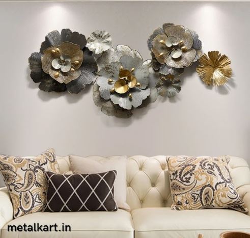 Metalkart Special Garden Tapestry Wall Hanging (48 x 24 Inches)