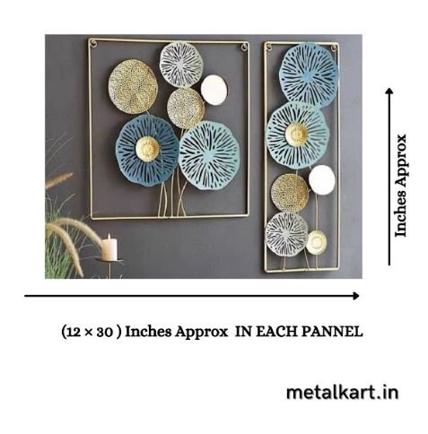 Metalkart Special Geometric Essence Wall Accent (24 x 54 Inches)