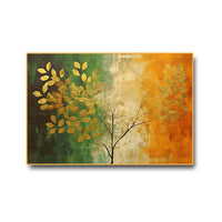 Thumbnail for Metalkart Special Golden Foliage of Freedom: Abstract Tricolor (36 x 24 inches)