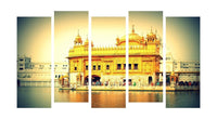 Thumbnail for Metalkart Special Golden Gurudwara Sahib Wall Painting (Set of 5)