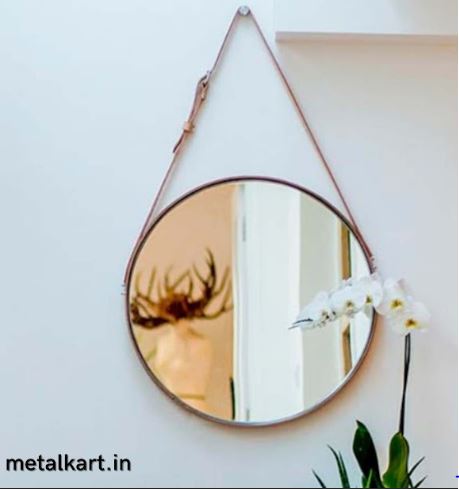 Metalkart Special Hanging Halo Wall Mirror (16 x 16 Inches)