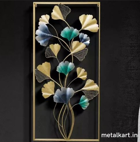 Metalkart Special Iridescent Gold Wall Décor (24 x 48 Inches)