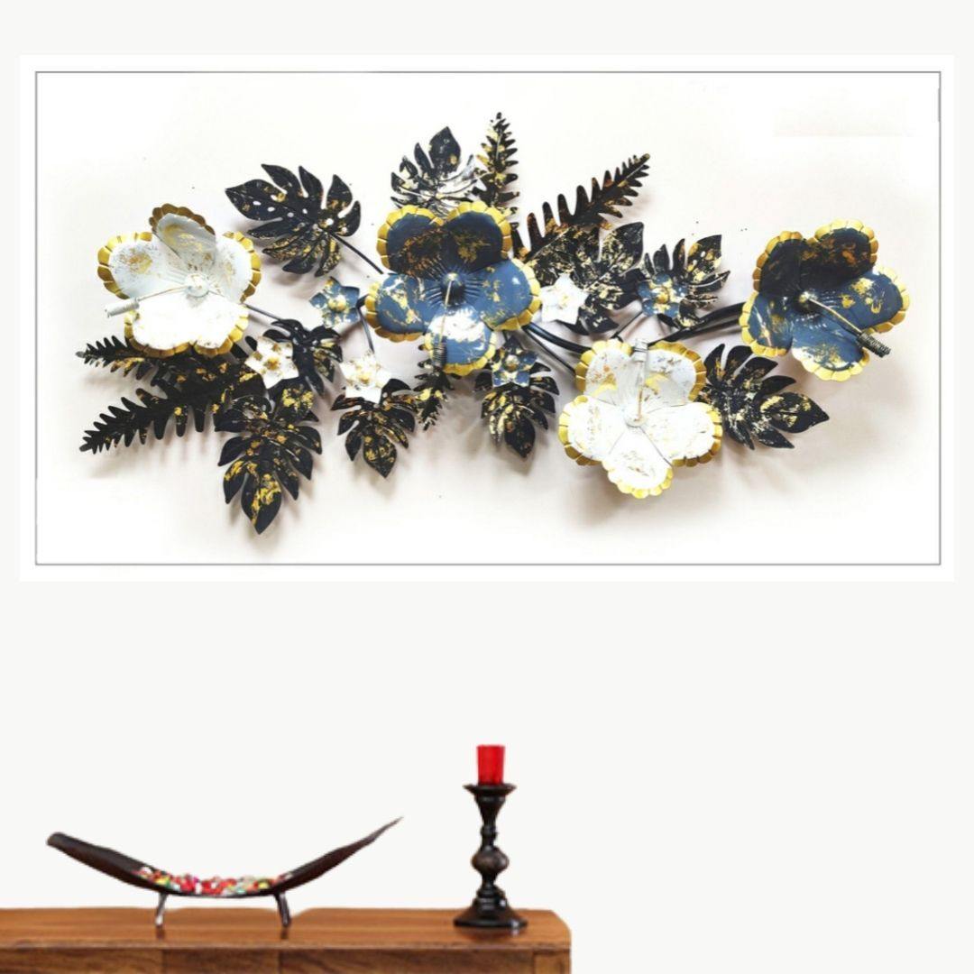 Metalkart special Iron Alekhan Wall Decor for living room ( 48 x 27 Inches)