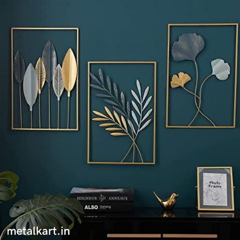 Metalkart Special Kaleidoscope Dreams Wall Accent (16 x 24 Inches) Each Panel