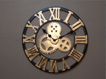 Metalkart Special Make In India Wall Clock (24 Inches Dia)