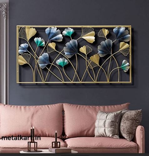 Metalkart Special Nature's Symphony Wall Décor (48 x 24 Inches)