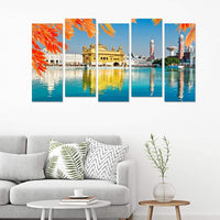 Thumbnail for Metalkart Special Panca Amrit Vela Wall Painting (Set of 5)