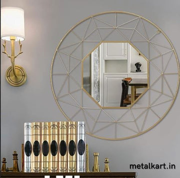 Metalkart Special Radiant Sun Halo Mirror (30 x 30 Inches)