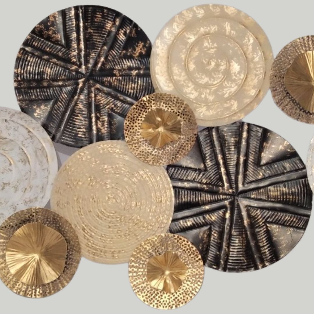 Metalkart Special Silkiest Iron Tart Wall Accent (48 x 24 Inches)