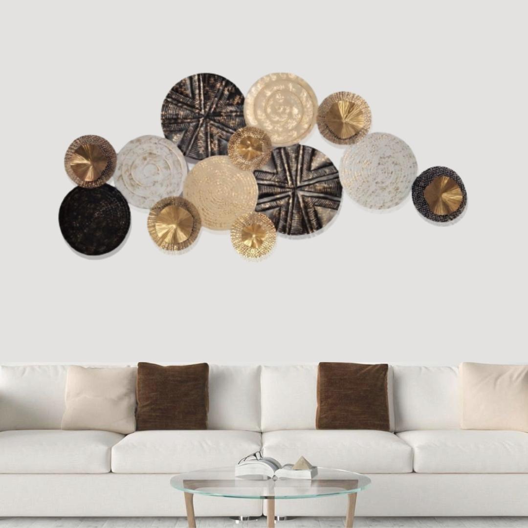 Metalkart Special Silkiest Iron Tart Wall Accent (48 x 24 Inches)