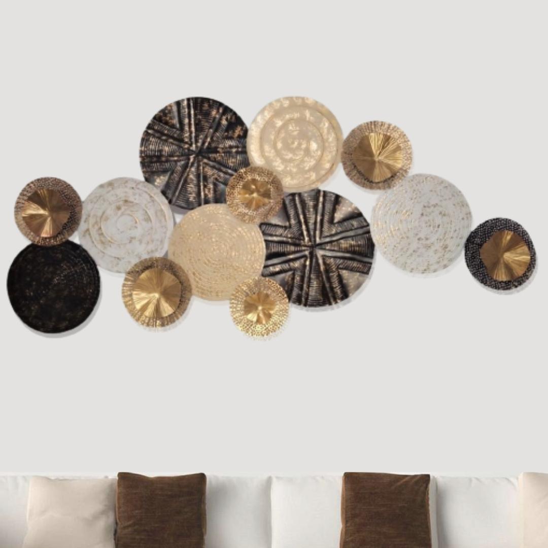 Metalkart Special Silkiest Iron Tart Wall Accent (48 x 24 Inches)