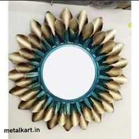 Thumbnail for Metalkart Special Sunburst Halo Blossom Mirror (30 x 30 Inches)