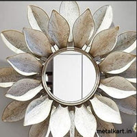 Thumbnail for Metalkart Special Sunflower Splendor Wall Mirror (24 x 24 Inches)