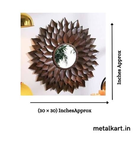 Metalkart Special Sylvan Radiance Wall Mirror (30 x 30 Inches)