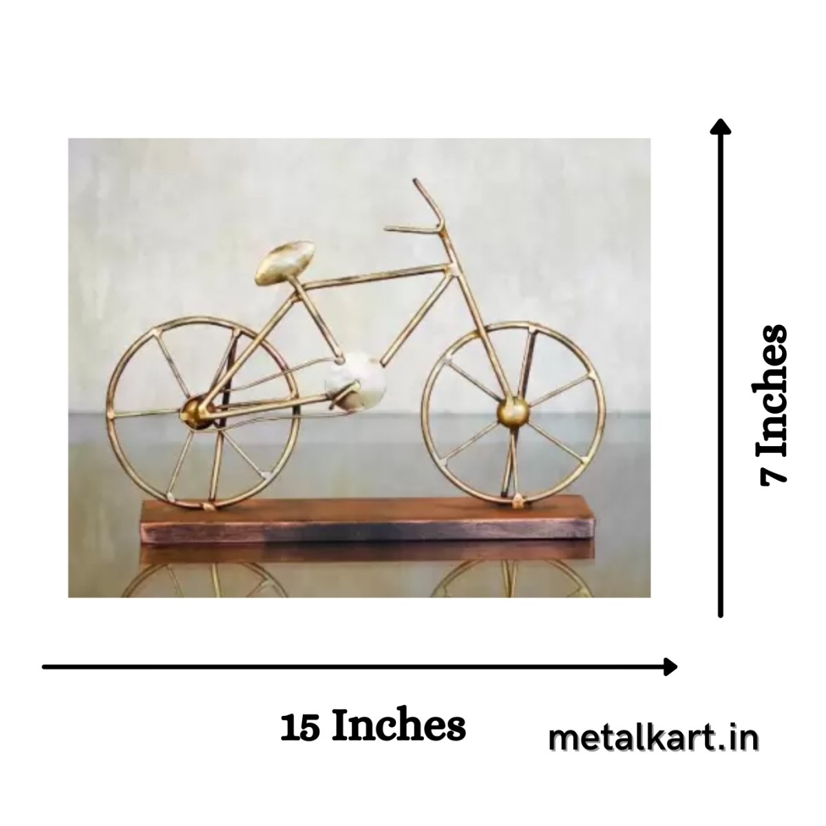 Metalkart Special Tender Days Cycle For living room (15*4*7 Inches approx)