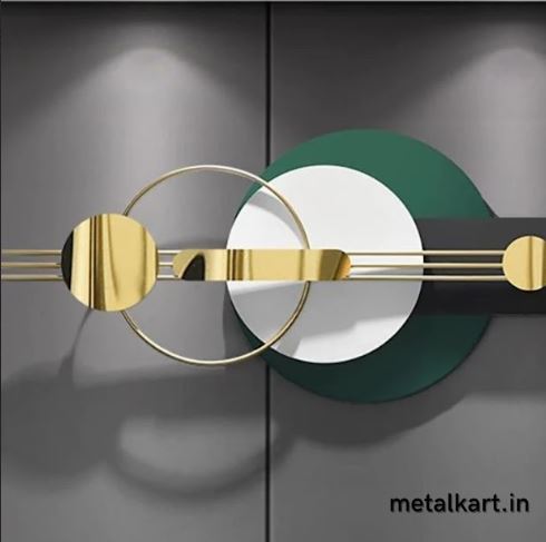 Metalkart Special Timeless Pendulum Metallic Wall Art (48 x 24 Inches)