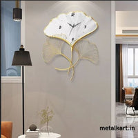 Thumbnail for Metalkart Special Triple Ginkgo Wall Clock (23 x 30 Inches)