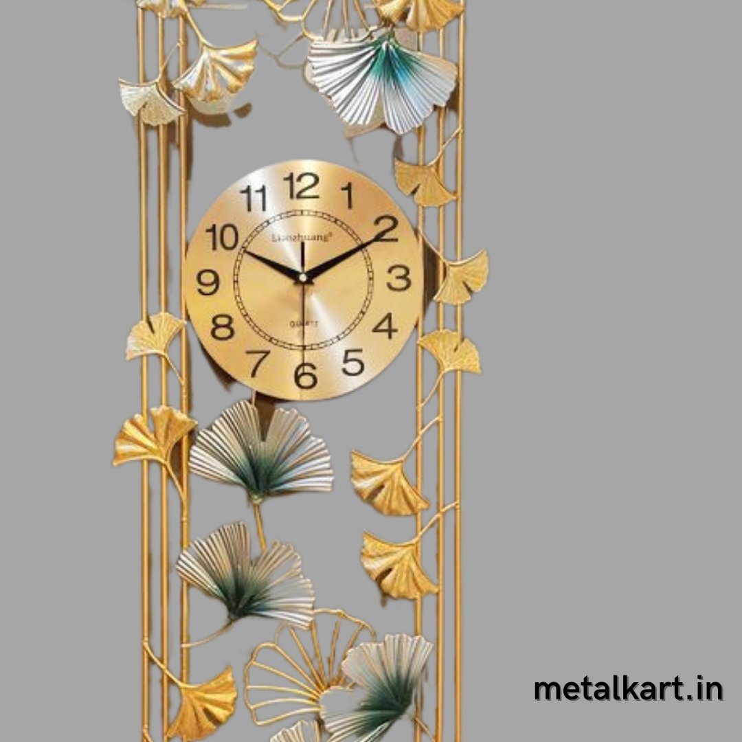 Metalkart special vertically framed stylish clock (16 x 36 Inhes)