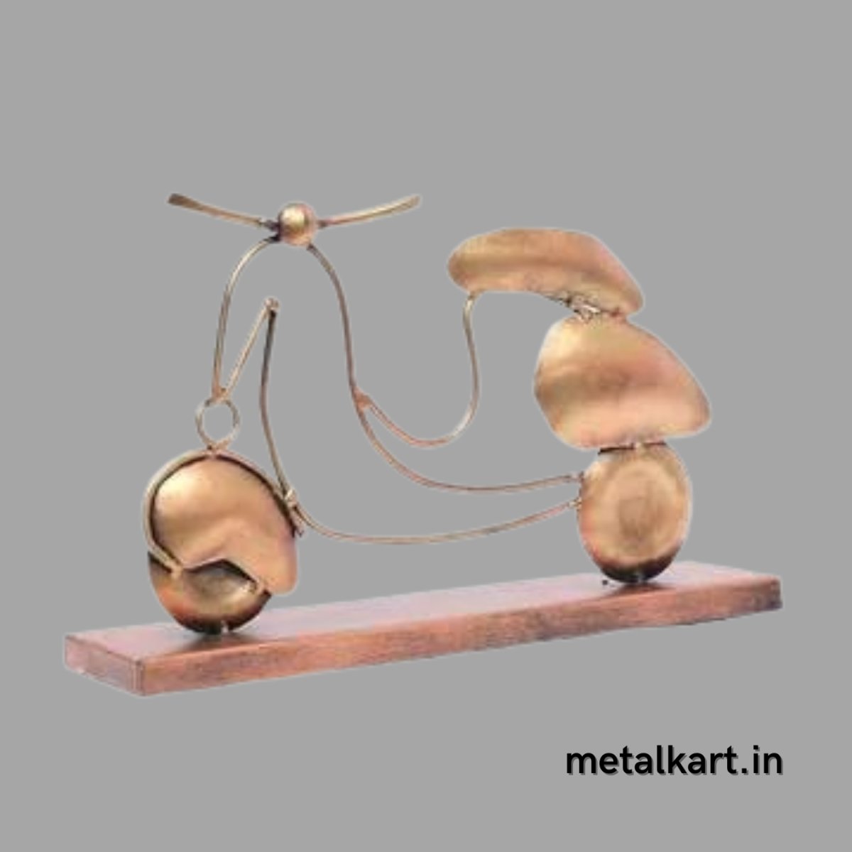 Metalkart Special Vintage Scooter Savari Table décor (13*03*08 Inches approx)