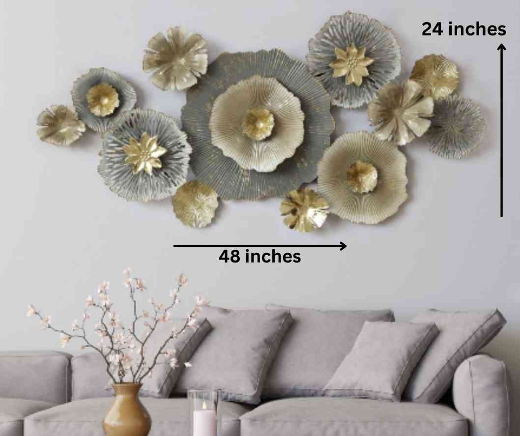 Metalkart Special Wall Sculpture (48 x 24 Inches)