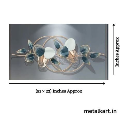 Metalkart Special Wildflower Dreams Wall Décor (51 x 22 Inches)