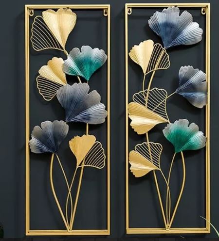 Metalkart Special Zen Garden Oasis Wall Accent (12 x 30 Inches) Each Panel