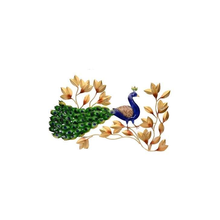 Metalkart Wall Art Mahakaya Mayur (Width 38 Inches)