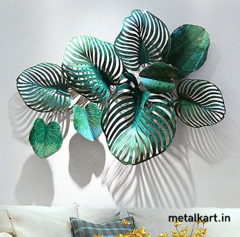 Metalkert Special Sylvan Symphony Wall Art Green Leaf (45 x 34 Inches)