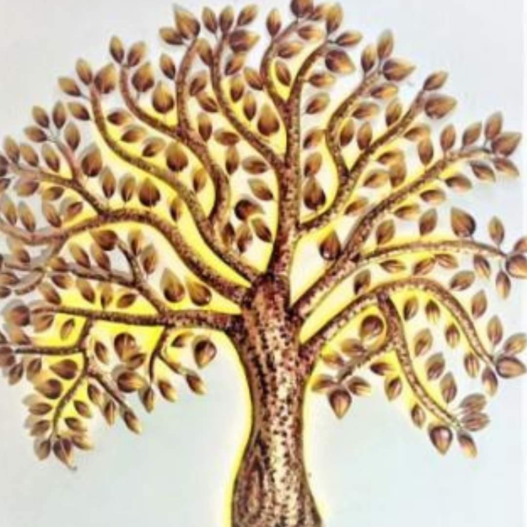 Metallic 2 Master Tree (60 * 65 Inches)