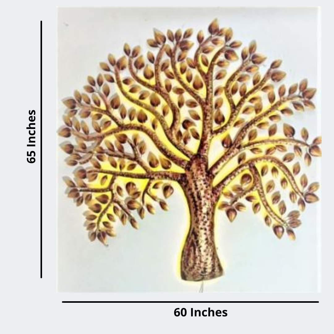 Metallic 2 Master Tree (60 * 65 Inches)
