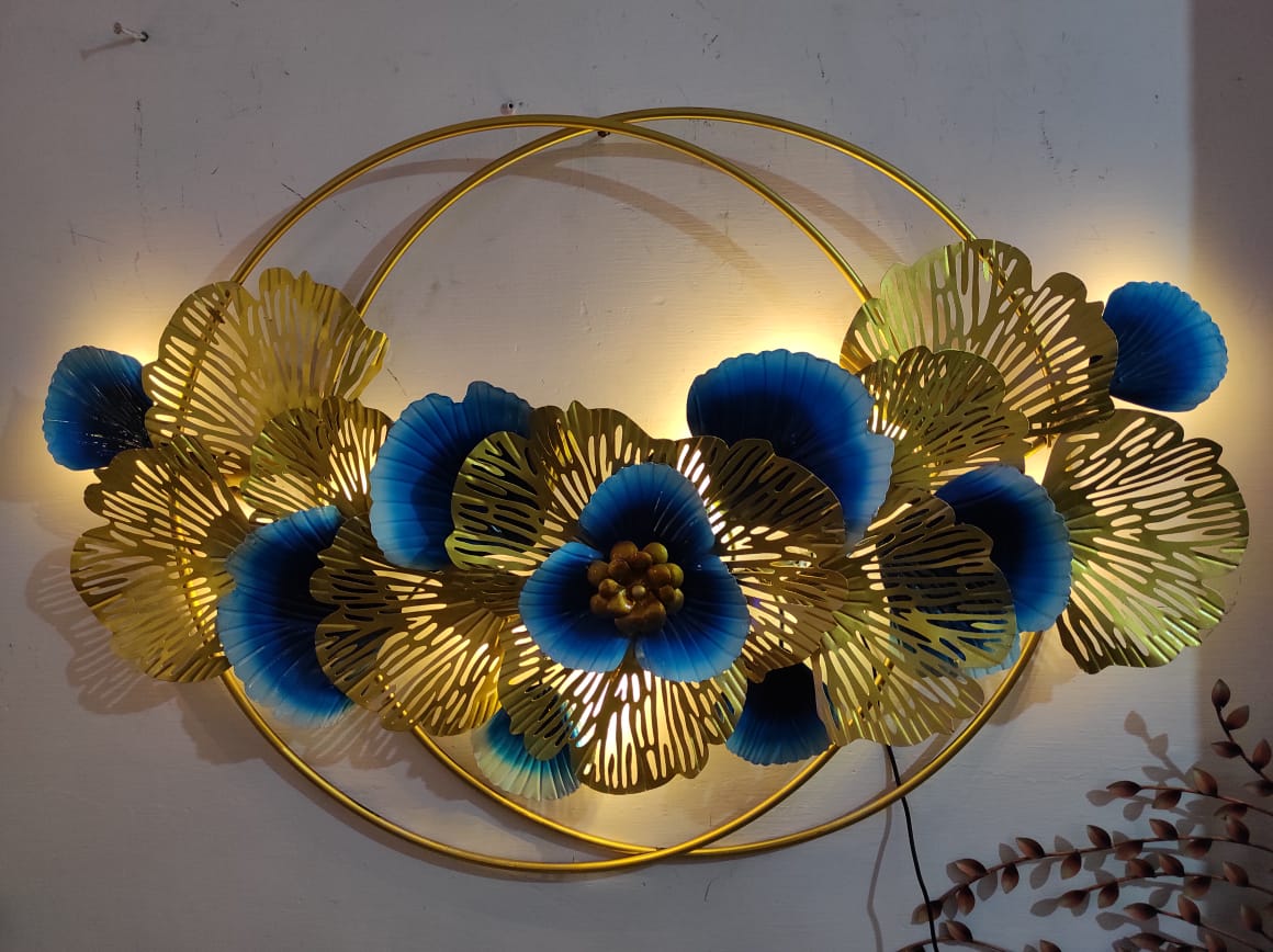 Metallic 2 Ring Zara (56 x 36 Inches)