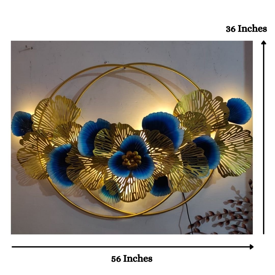 Metallic 2 Ring Zara (56 x 36 Inches)