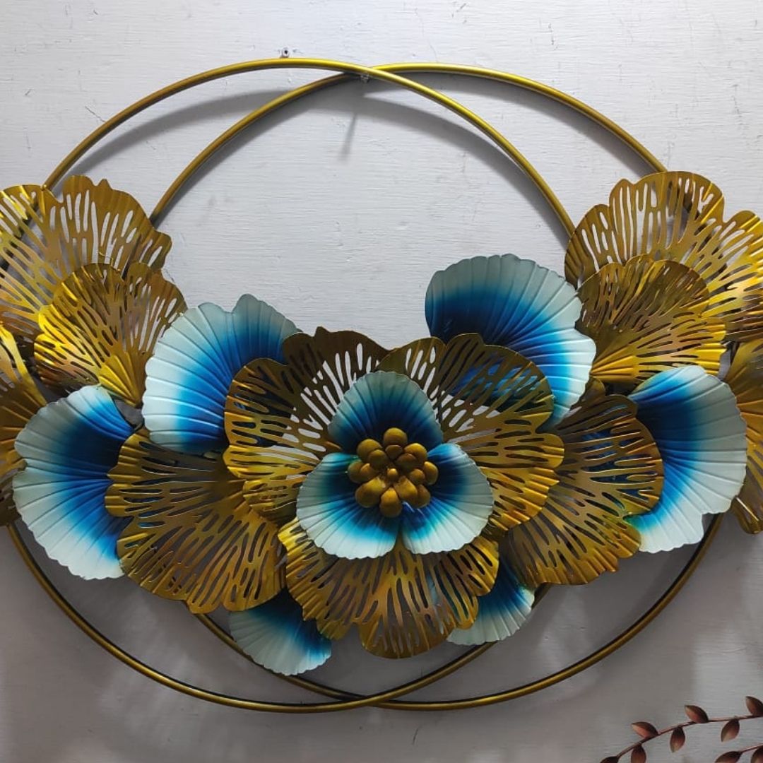 Metallic 2 Ring Zara (56 x 36 Inches)