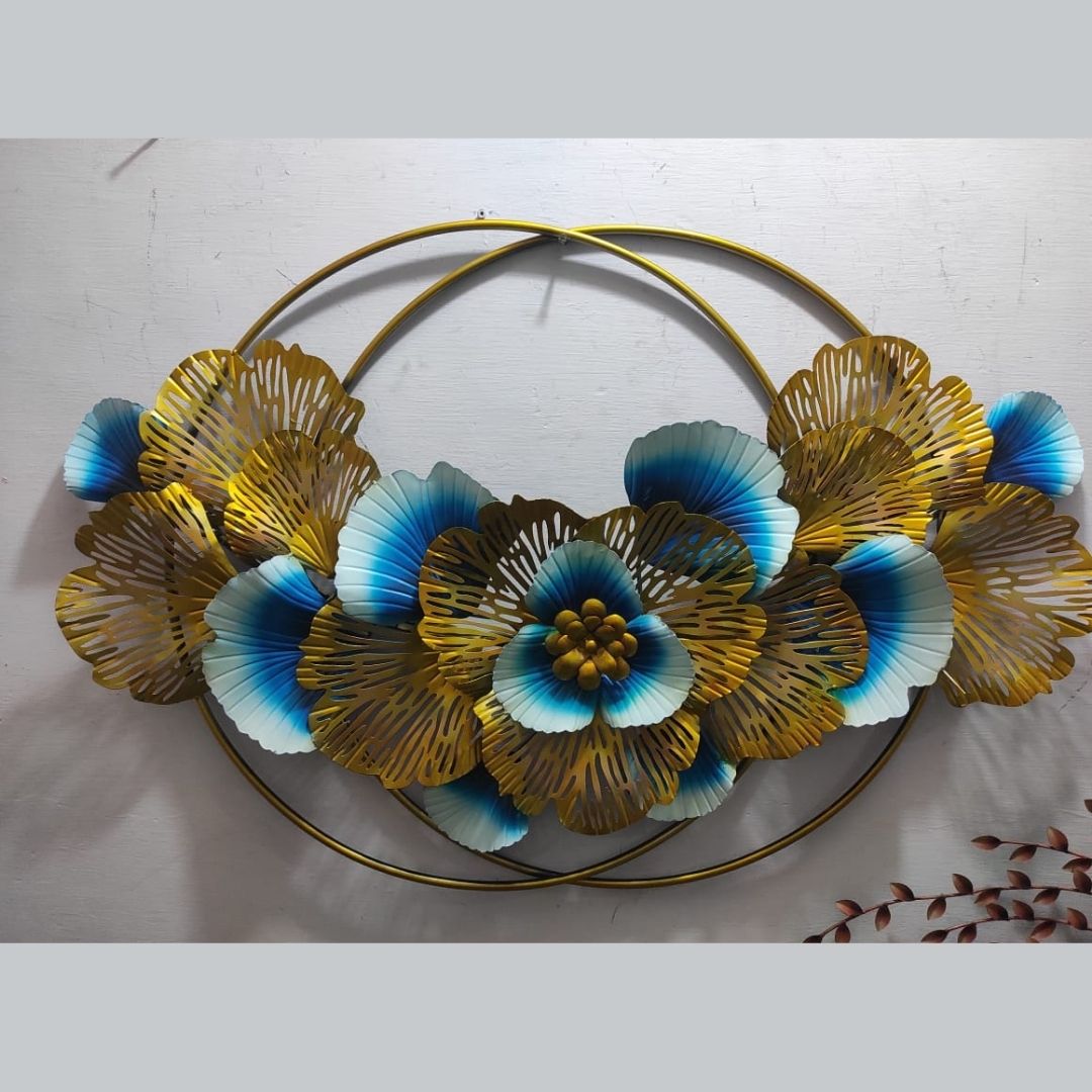 Metallic 2 Ring Zara (56 x 36 Inches)