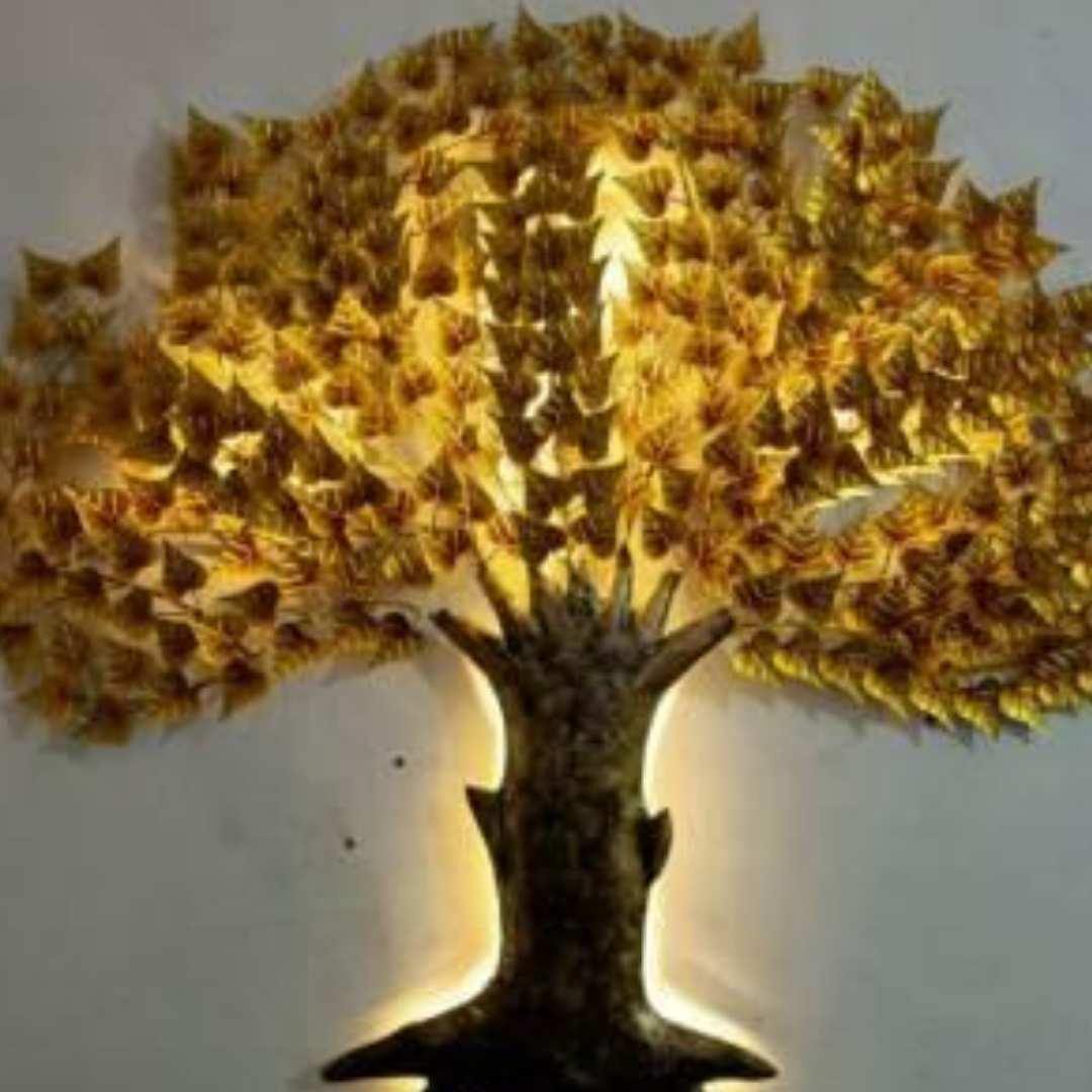 Metallic 3D Tree (54 * 48 Inches)