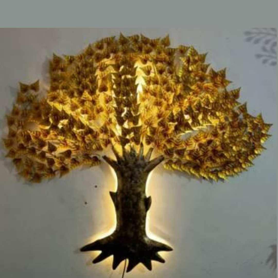 Metallic 3D Tree (54 * 48 Inches)