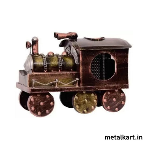 Metallic Ancient Time Train Engine for Table top (09*04*06 Inches approx)