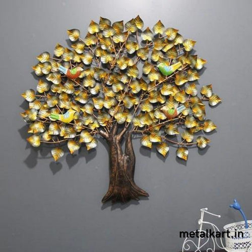 Metallic Birch Tree Wall hanging (36 x 39 Inches)