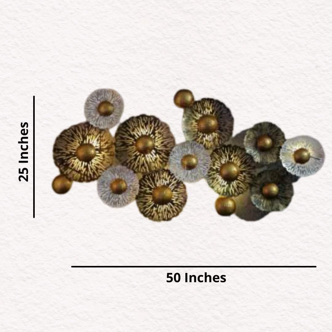 Metallic Black Zara ( 50 * 25 Inches)