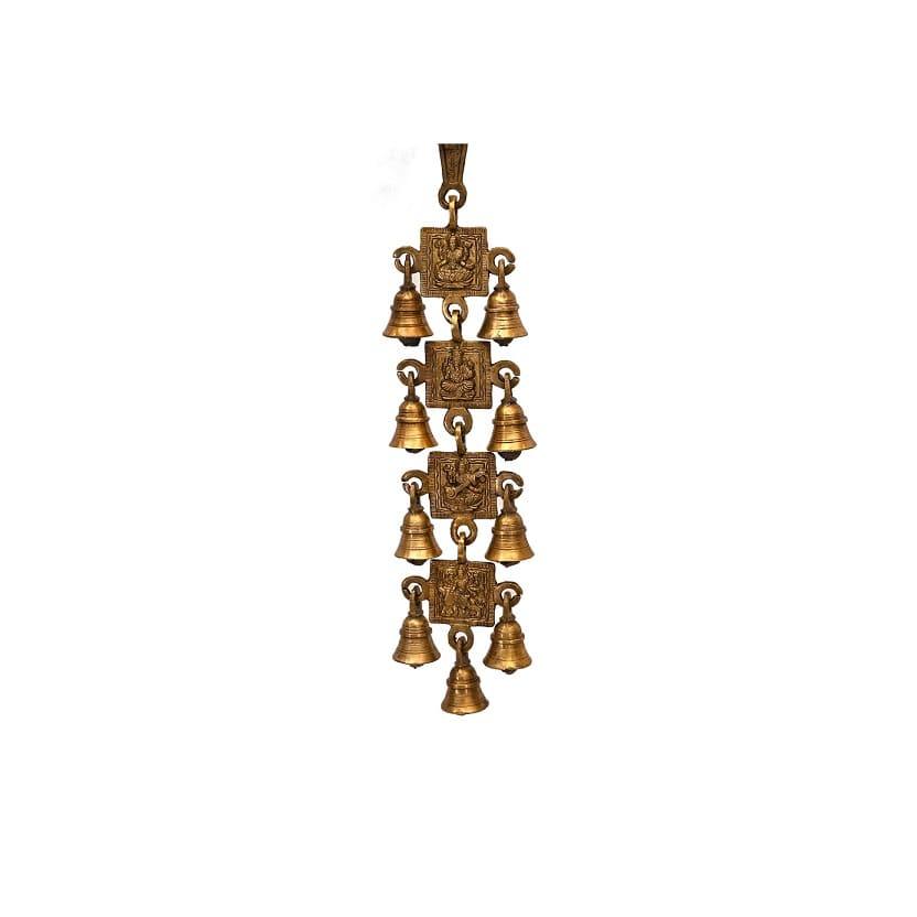 Metallic Brass Wall Hanging (H 14 Inches, Weight .7 Kg)