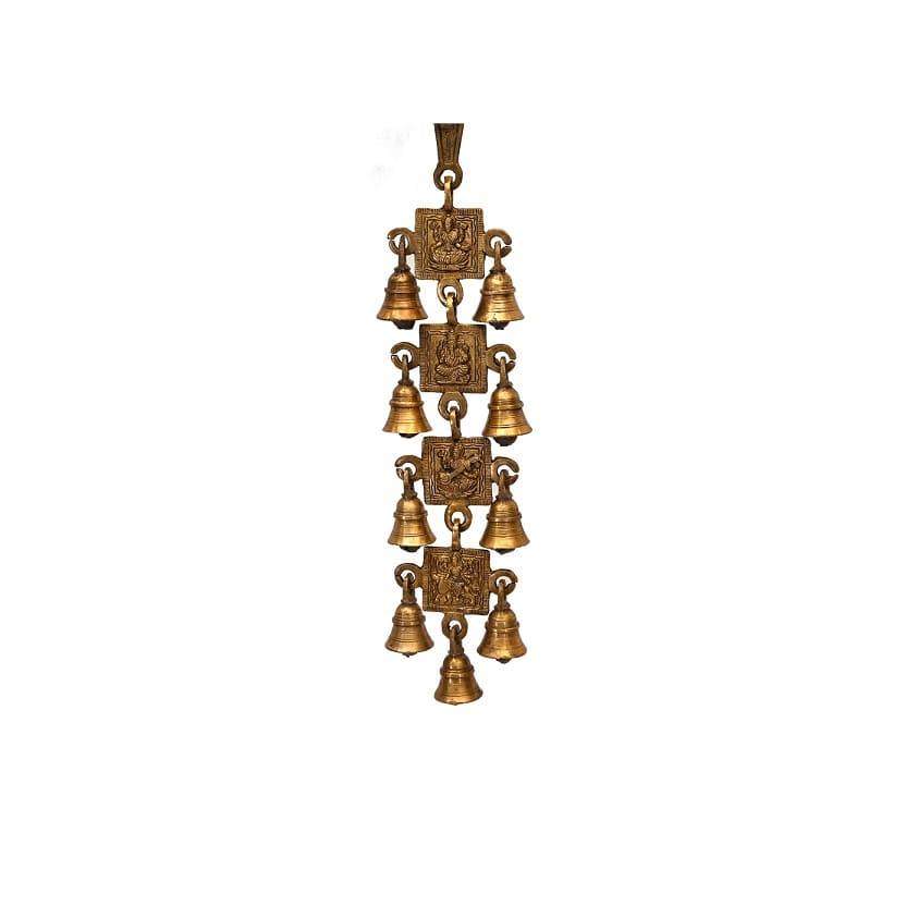 Metallic Brass Wall Hanging (H 14 Inches, Weight .7 Kg)