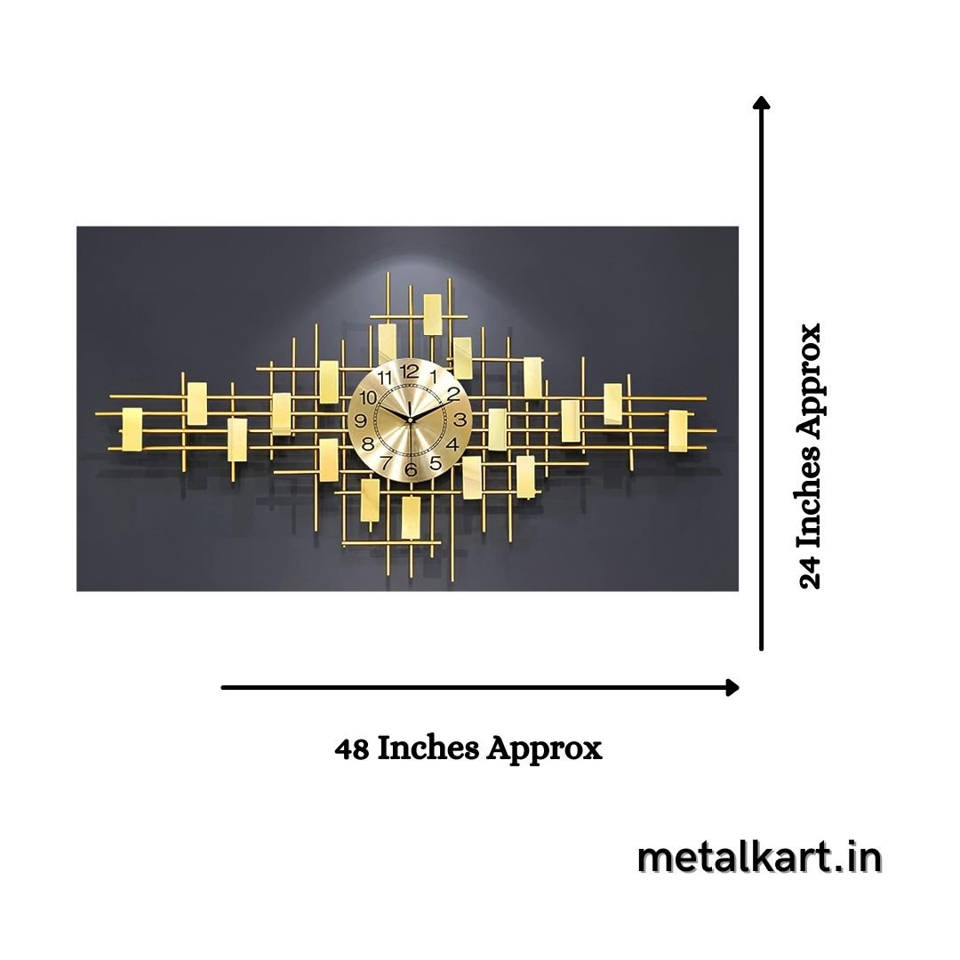 Metallic Bricks of time (48 x 24 Inches)