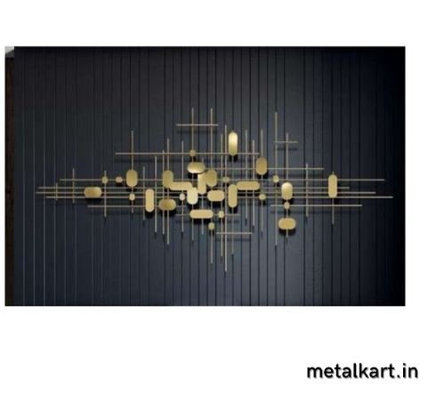 Metallic Champagne Bouquet Wall Art (49 x 28 Inches)