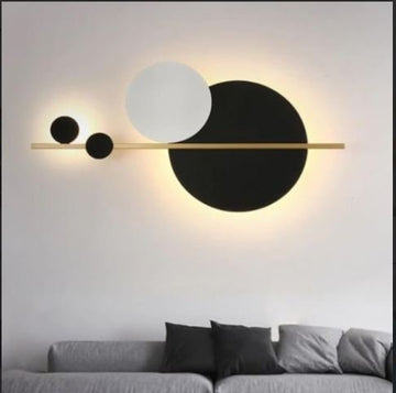 Metallic Constellation Perch Wall Art (24 x 11 Inches)