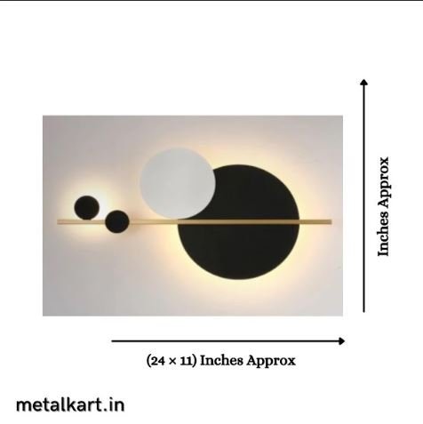 Metallic Constellation Perch Wall Art (24 x 11 Inches)