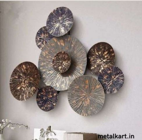 Metallic Contemporary Charm Wall Décor (45 x 37 Inches)